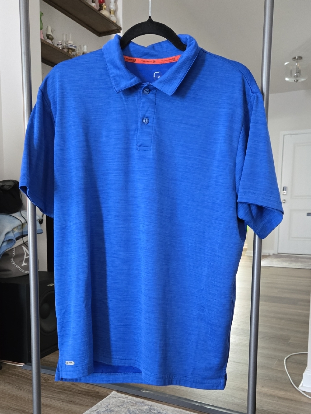 Free Country Men's Polo in Royal Blue